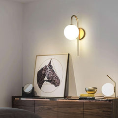 Modern Bathroom Globe Wall Light | Luminance