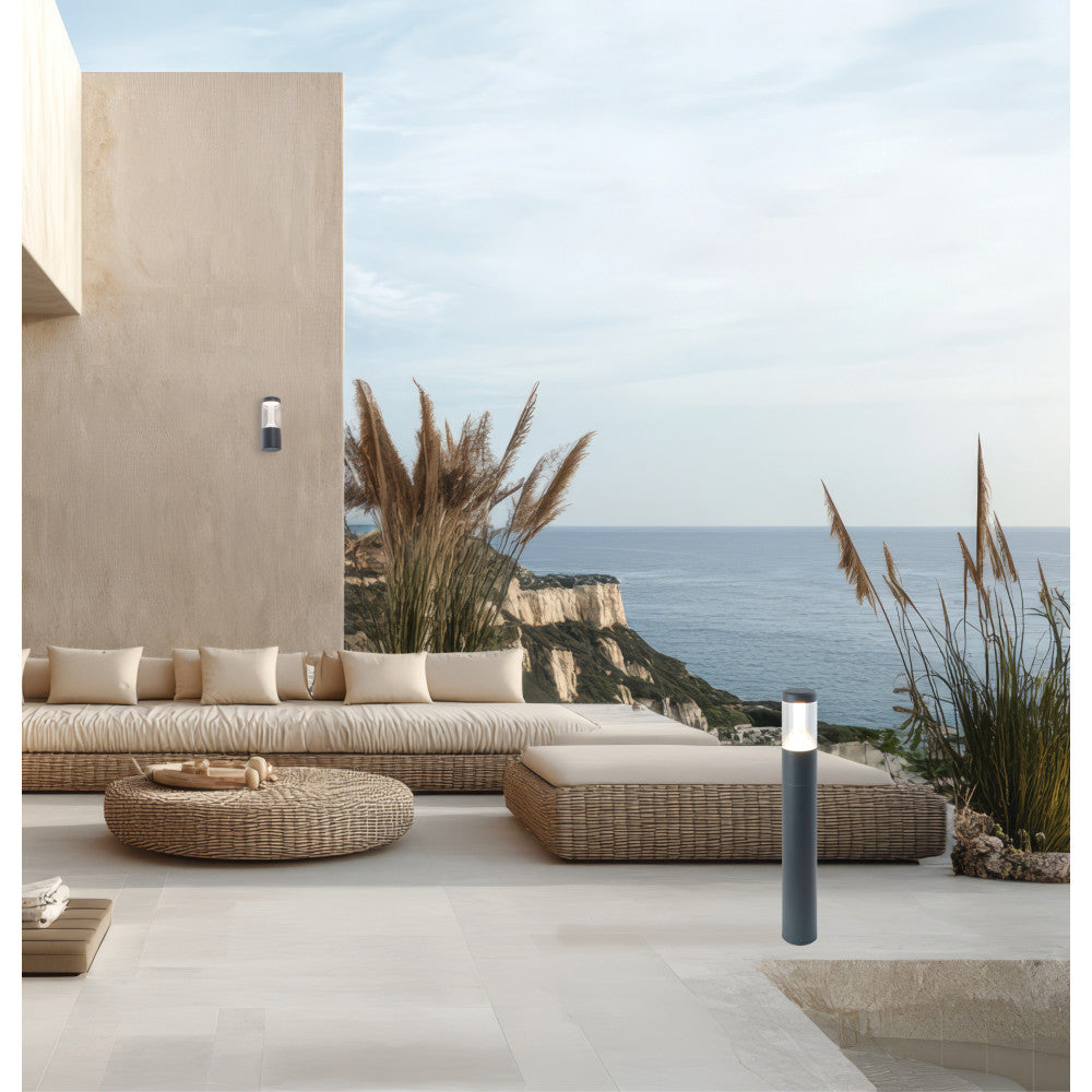Applique Exterieure ZAMBELIS 10W IP54 DESIGN Graphite E276