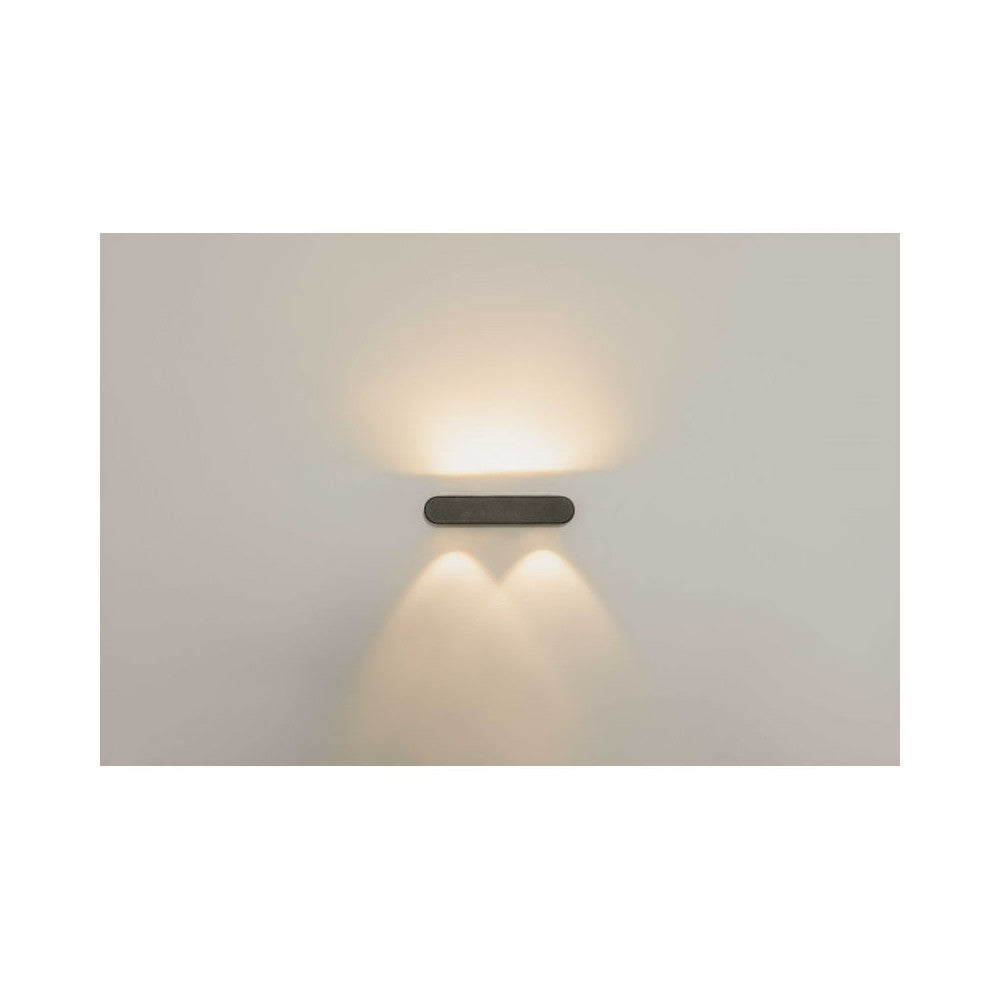 Applique exterieure ZAMBELIS 10W IP54 Direct/Indirect DESIGN Graphite E315
