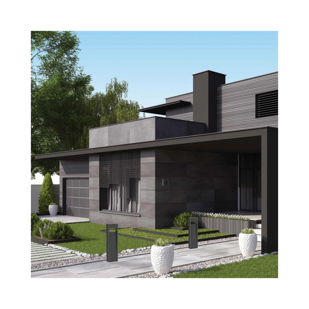 Applique exterieure ZAMBELIS 13W IP65 DESIGN Graphite E353