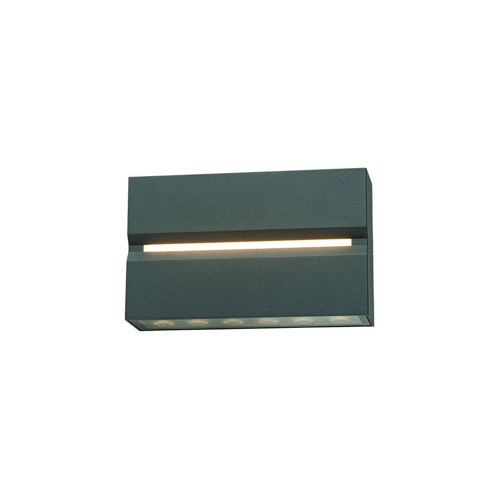 Applique Exterieure ZAMBELIS Direct/Indirect 15W IP54 DESIGN Graphite E272