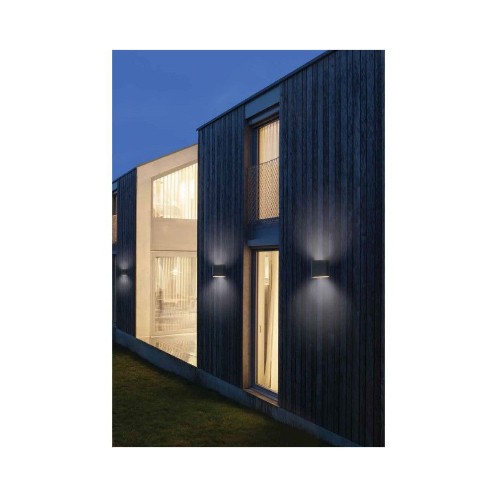 Applique Exterieure ZAMBELIS 20W IP65 DESIGN Graphite E240