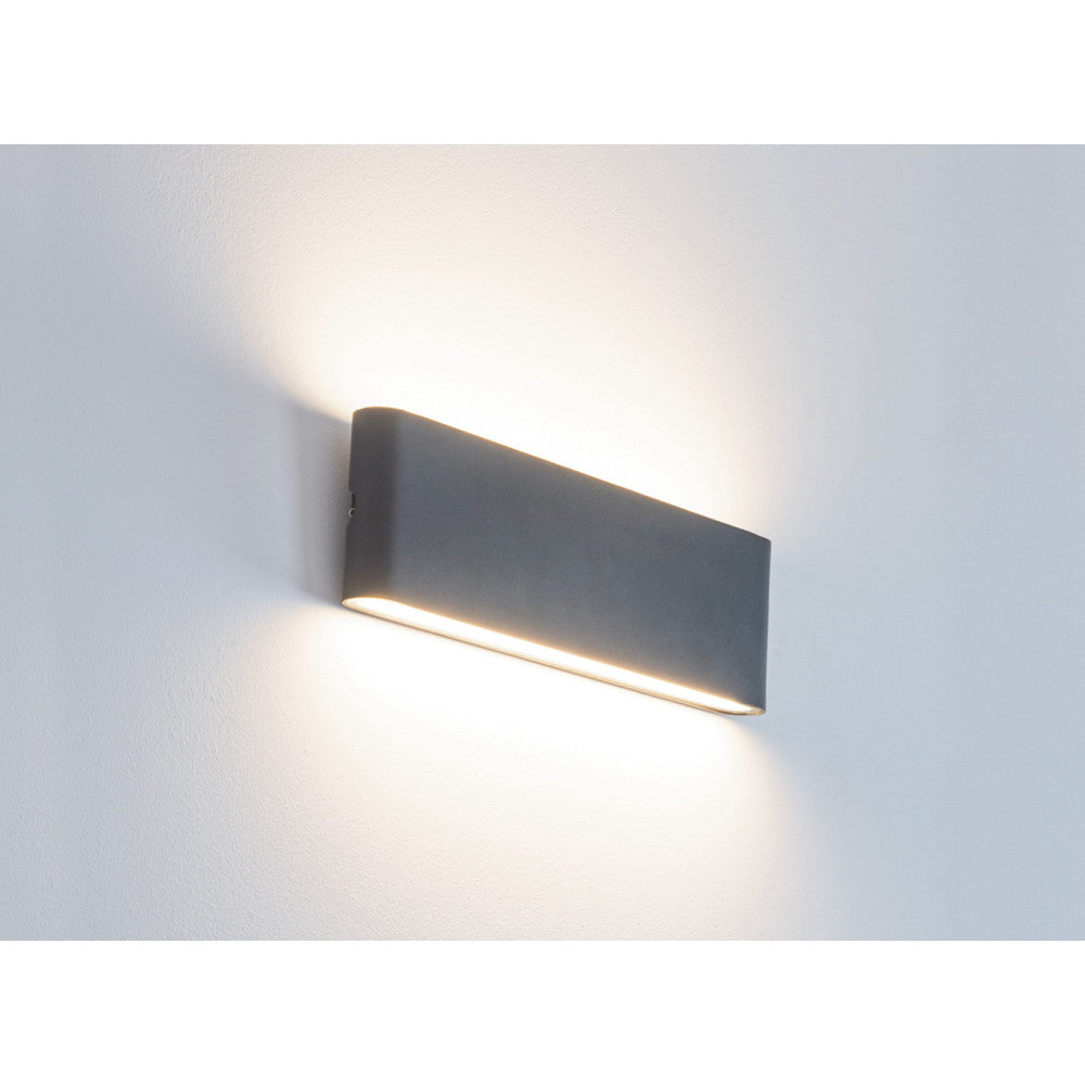 Applique Exterieure ZAMBELIS 20W IP65 DESIGN Graphite E240