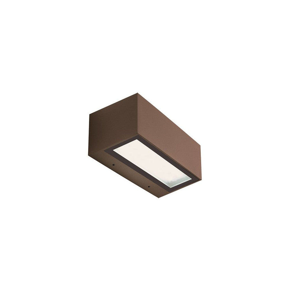Applique Exterieure ZAMBELIS 2x13,5W IP65 Direct/Indirect DESIGN Brun fonce E262