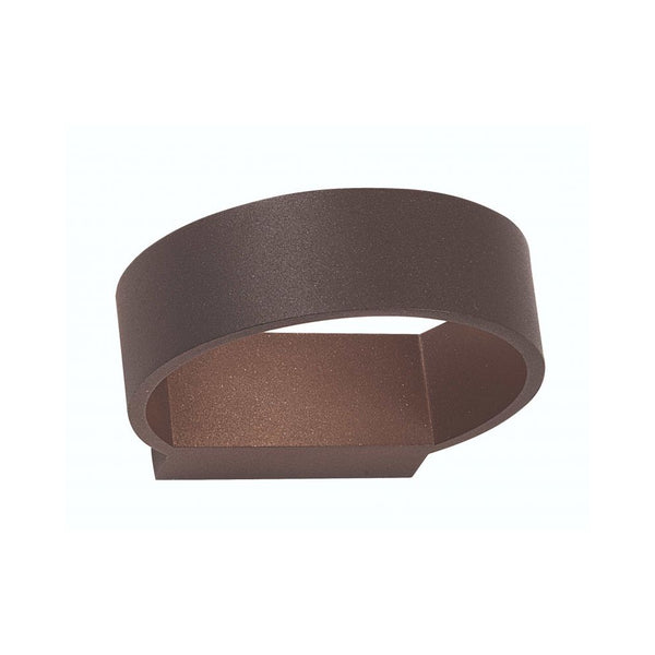 Applique Exterieure ZAMBELIS 7W IP65 DESIGN Brun fonce E268