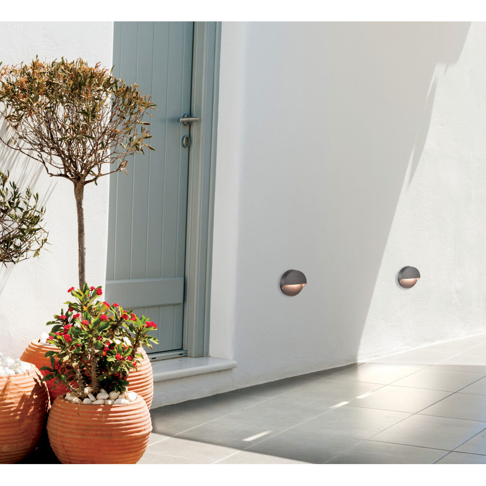 Applique Exterieure ZAMBELIS D105 2W IP65 DESIGN Graphite E294
