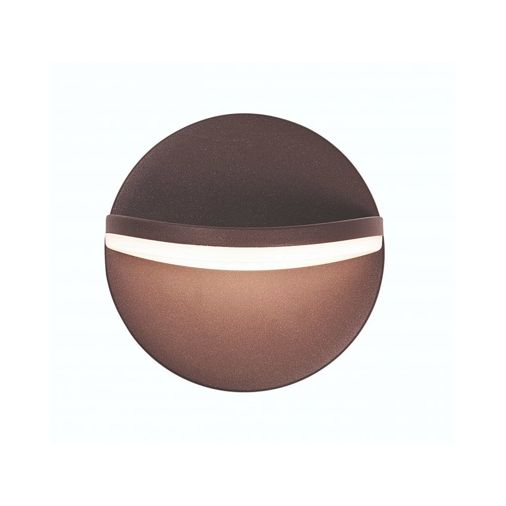 Applique Exterieure ZAMBELIS D183 16W IP65 DESIGN Brun fonce E267