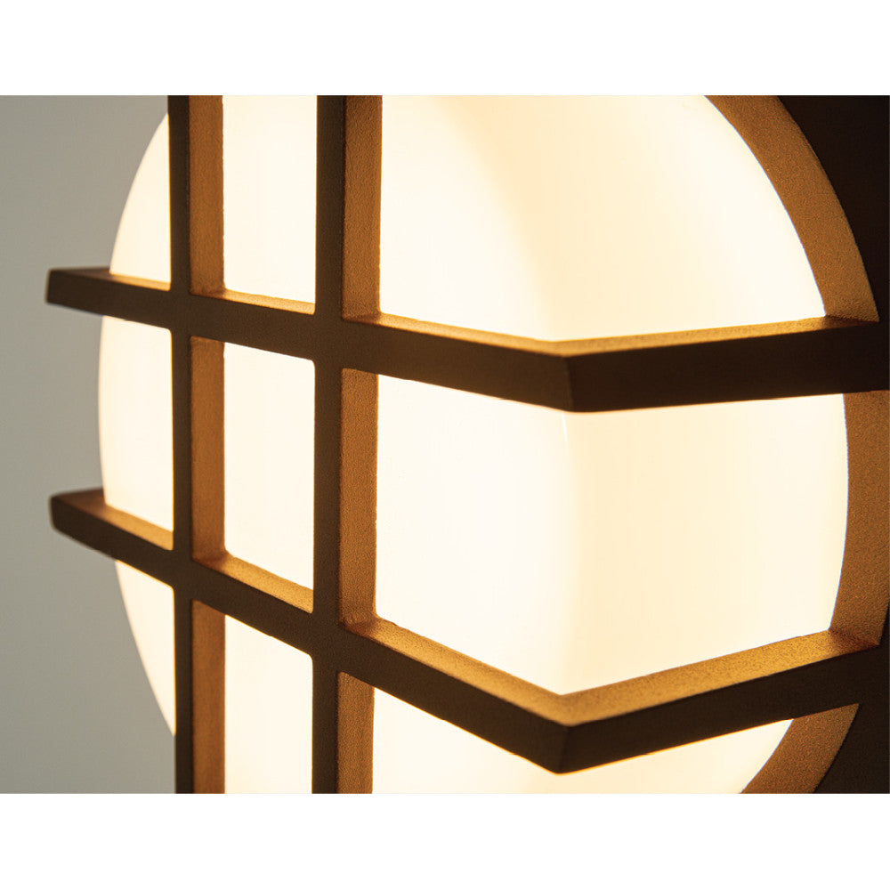 Applique exterieure ZAMBELIS D188 10W IP65 DESIGN Marron E342