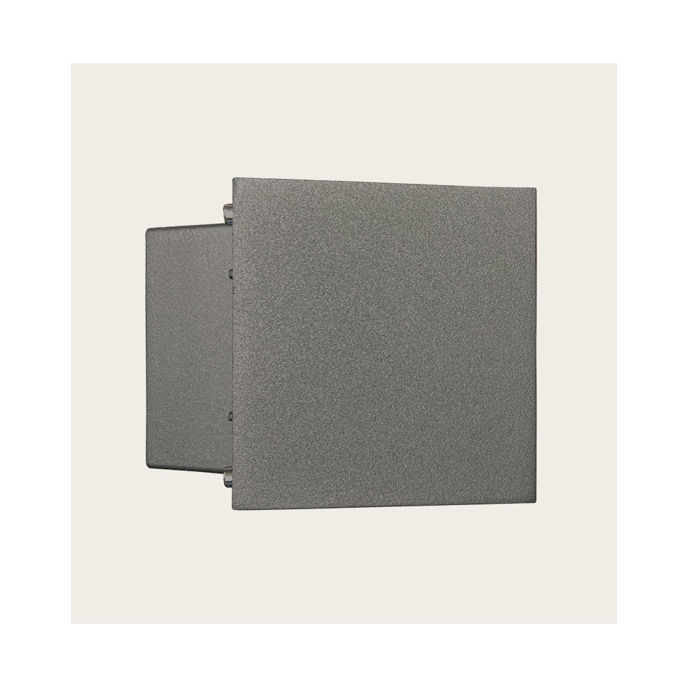 Applique Exterieure ZAMBELIS Direct/Indirect E27 IP44 DESIGN Graphite Sans Source E146
