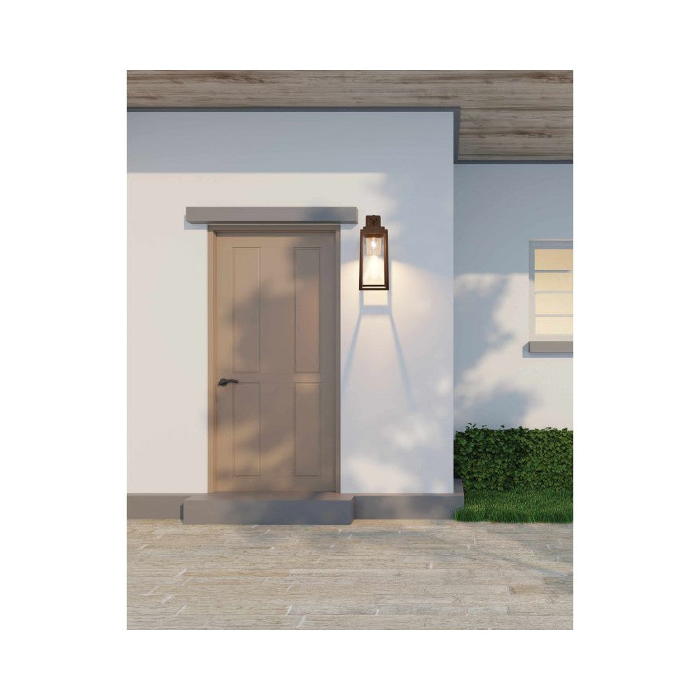 Applique Exterieure ZAMBELIS E27 IP65 DESIGN Marron Sans Source E343