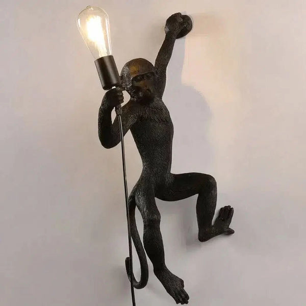 Art Deco Monkey Wall Lamp | Oryn