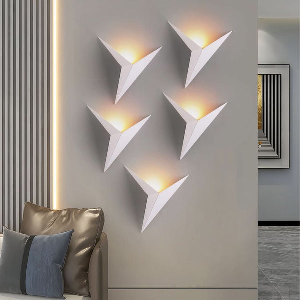 Minimalist White Wall Light | Nela