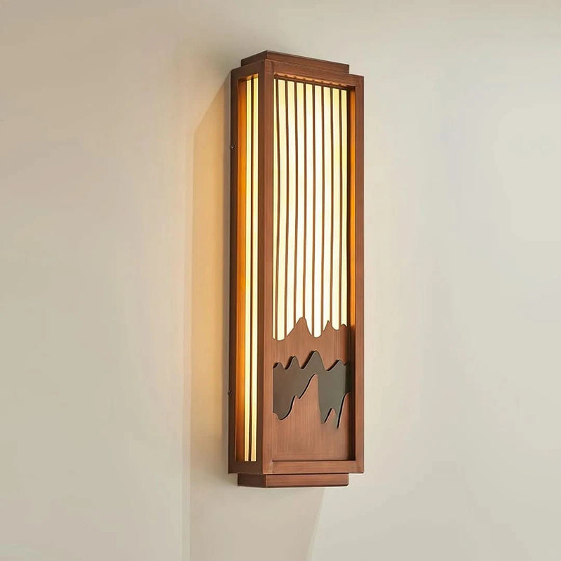 Handmade Wooden Wall Lamp | Ayle