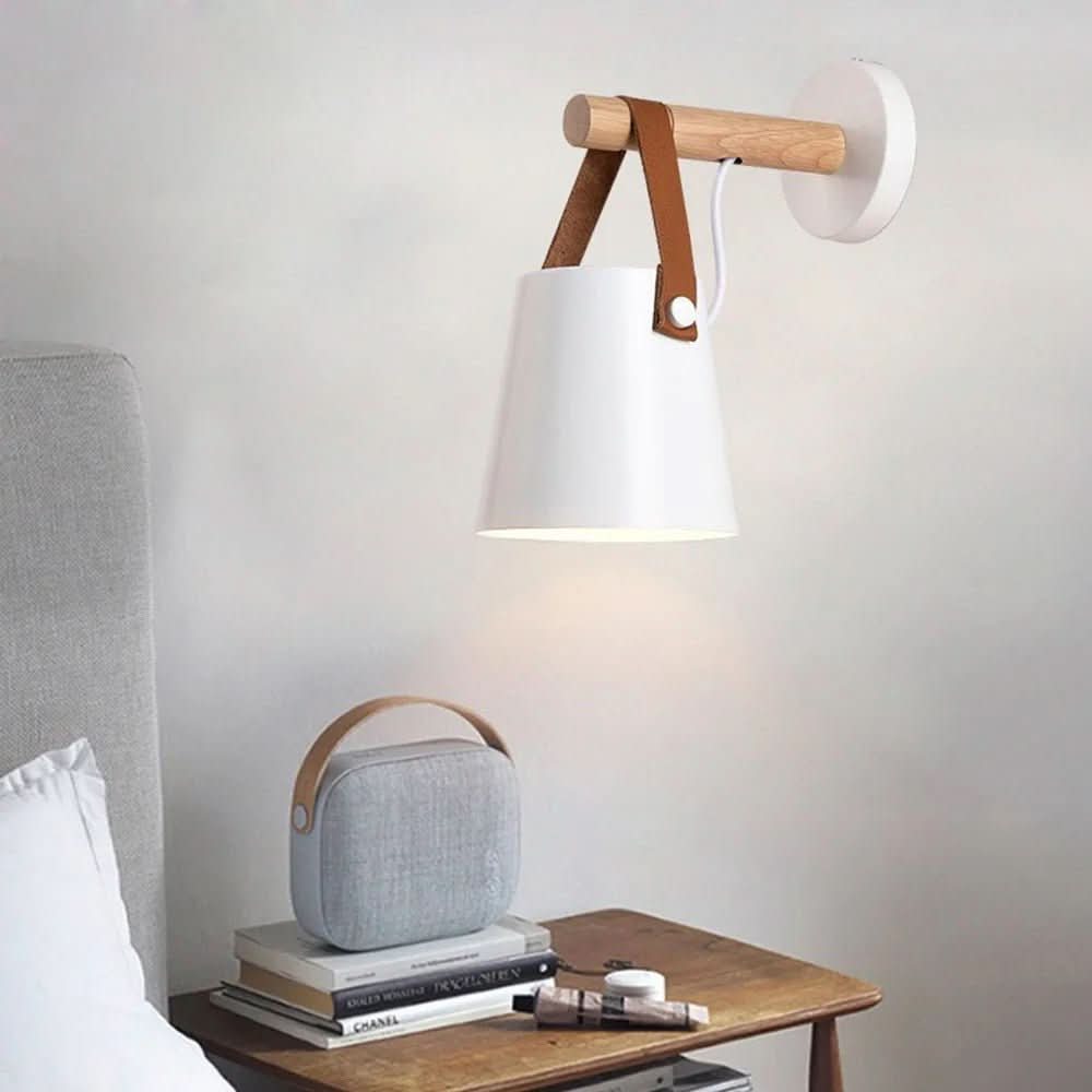 Applique Murale Bois Scandinave | Ylae - Designix Applique Murale Noir