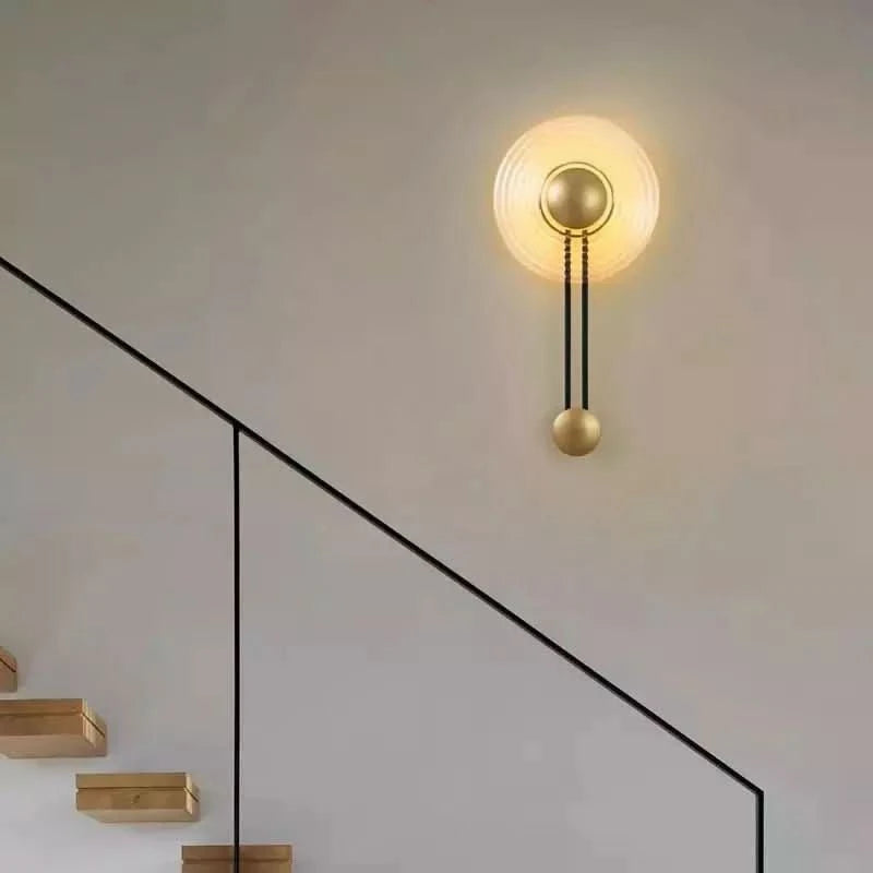 Applique Murale Extra Plate | Lueur d'Or - Designix Applique Murale Ambre Blanc Chaud