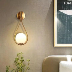 Teardrop Wall Sconce | Luminous Cascade