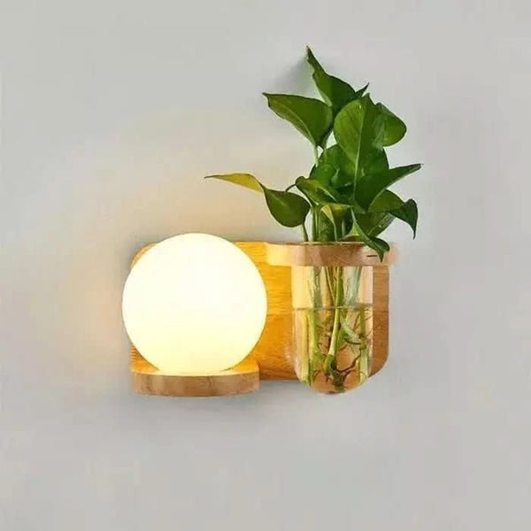 Flower Pot Wall Lamp | Natural Harmony