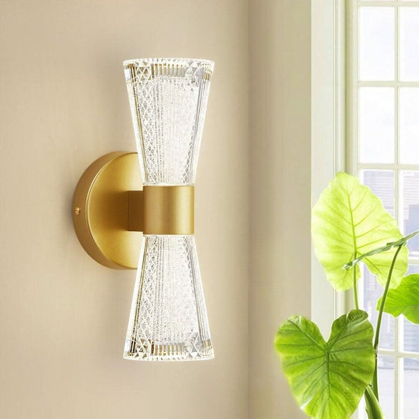 Hourglass Wall Light | Crystalline Light