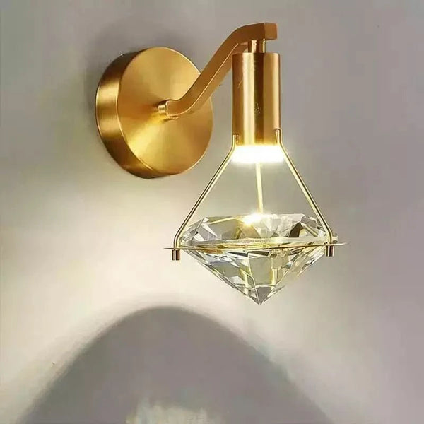 Diamond Headboard Wall Lamp | Precious Reflection