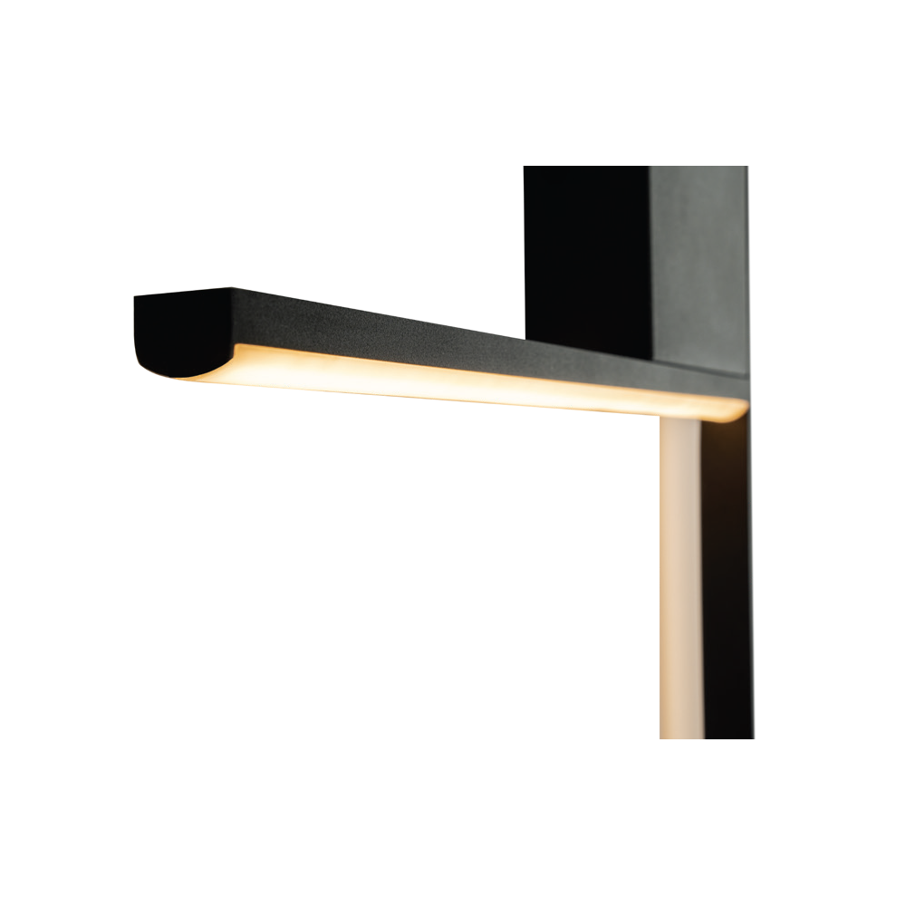 Applique Murale ZAMBELIS 10W Dimmable DESIGN Noir Mat 25148