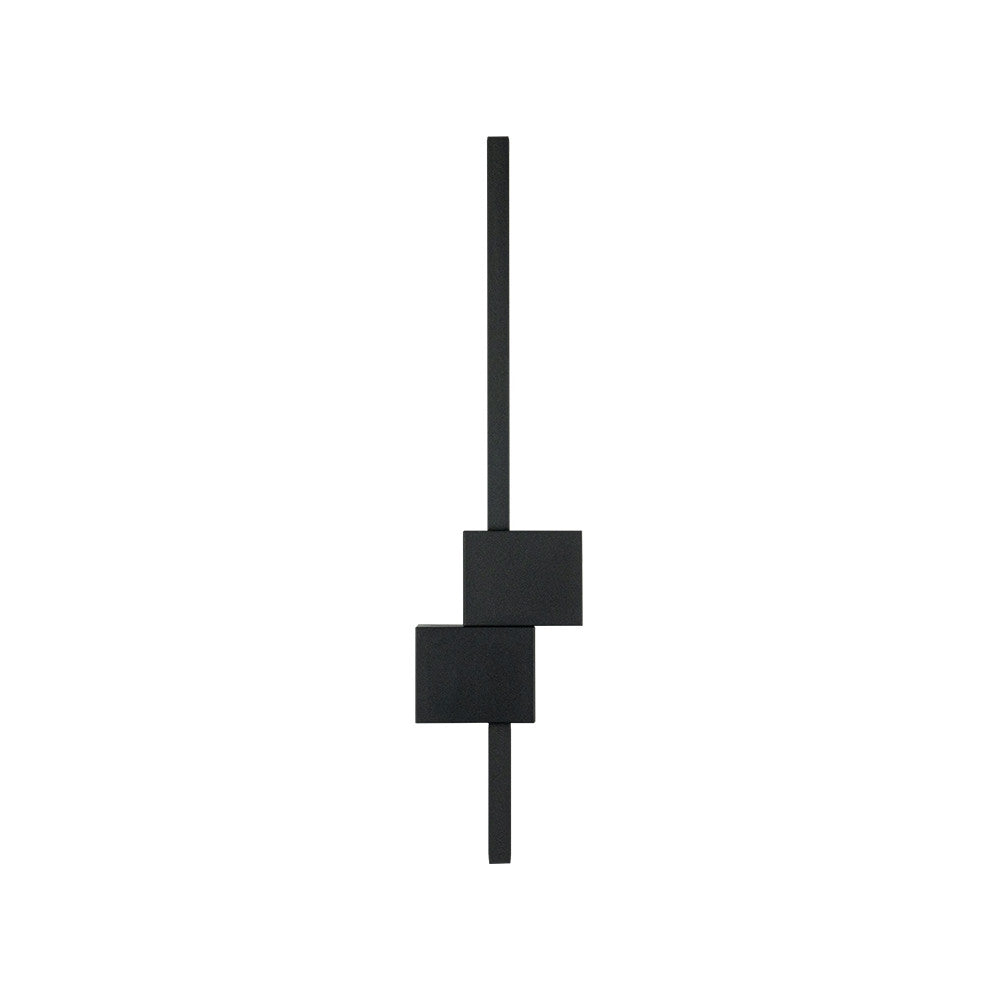 Applique Murale ZAMBELIS 20W Dimmable DESIGN Noir Sable 25147
