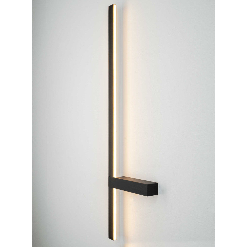 Applique Murale ZAMBELIS 25W Dimmable DESIGN Noir Sable 2582