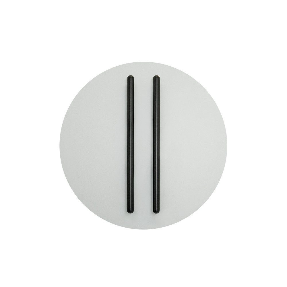 Applique Murale ZAMBELIS D400 13W Dimmable DESIGN Gris Sable et Noir 2573