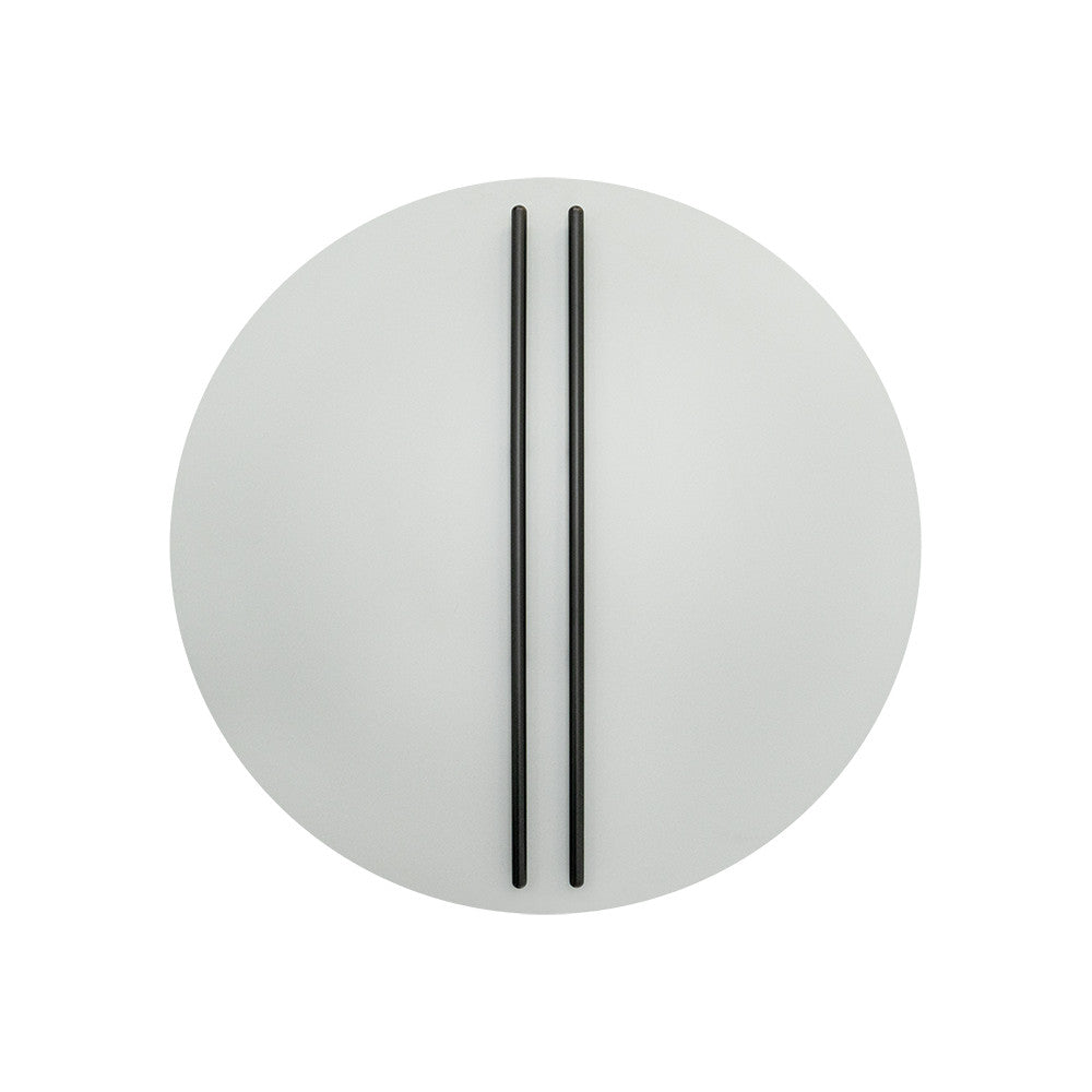 Applique Murale ZAMBELIS D800 30W Dimmable DESIGN Gris Sable et Noir 2575