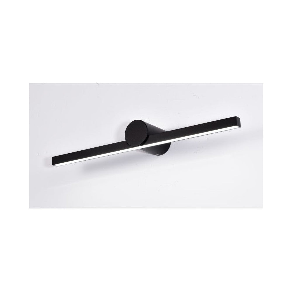 Applique Salle de Bain ZAMBELIS 10W IP54 DESIGN Noir Sable 22124