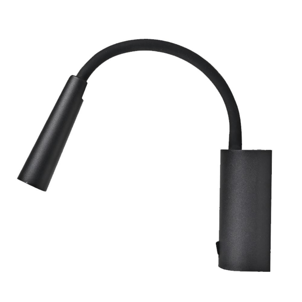 Applique Orientable ZAMBELIS 3W DESIGN Noir Sable H72