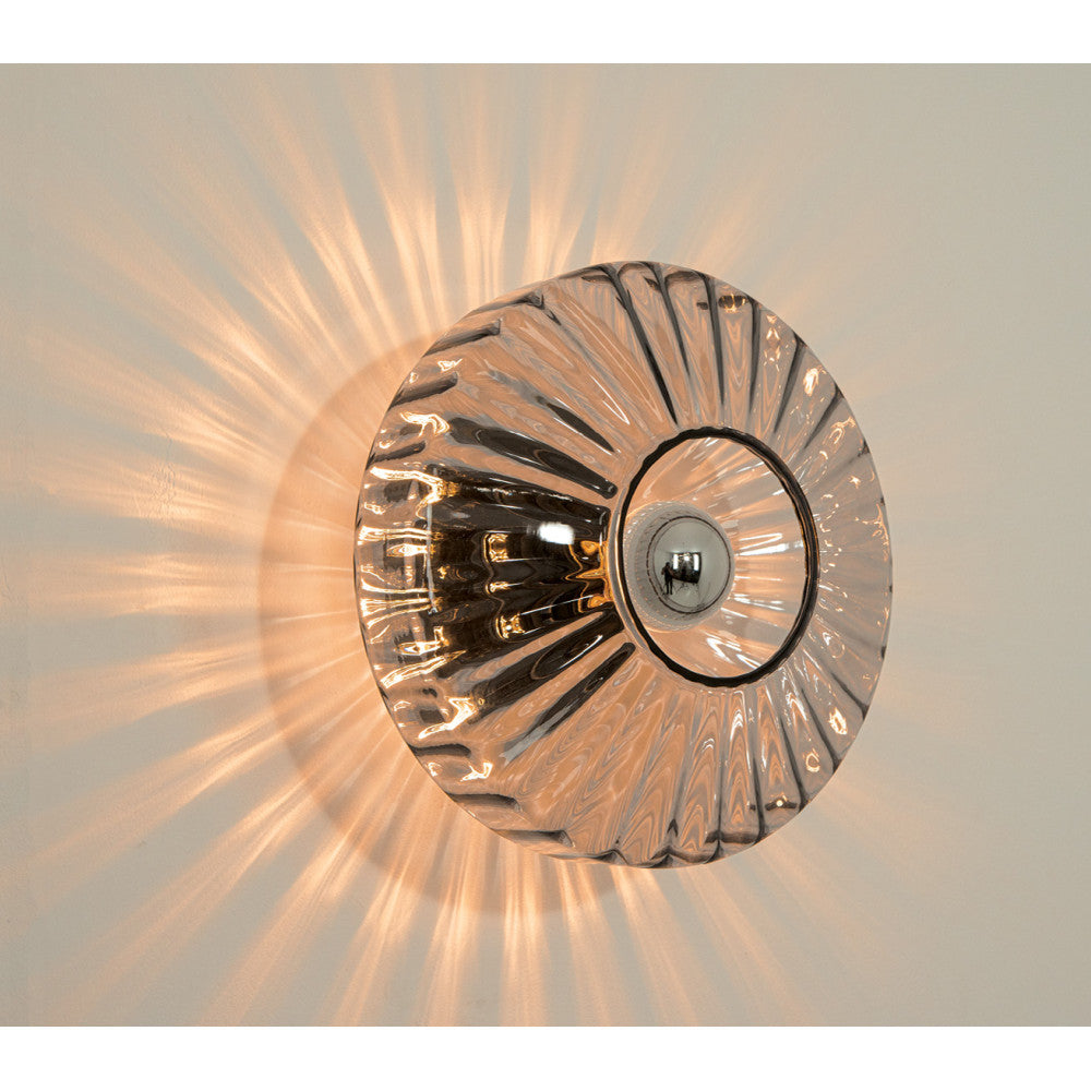 Applique ZAMBELIS D280 E27 DESIGN Gris fonce 23011