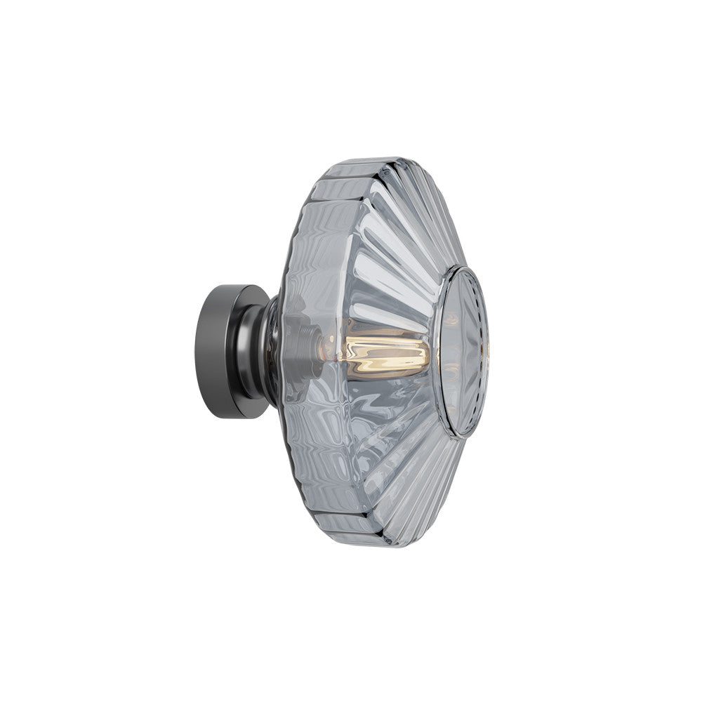 Applique ZAMBELIS D280 E27 DESIGN Gris fonce 23011