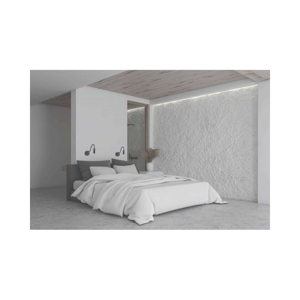 Applique ZAMBELIS D80 3W DESIGN Noir Mat 22049