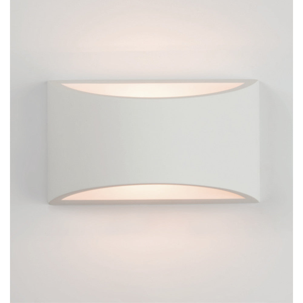 Applique ZAMBELIS G9 25cm DESIGN Blanc Sans Source 180025