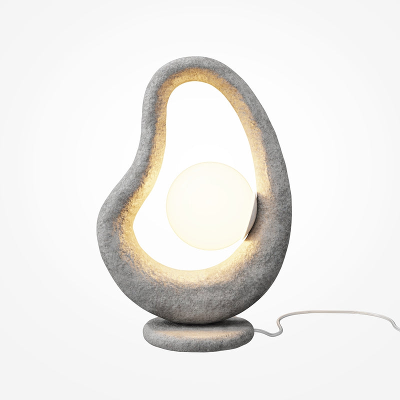 Opus bedside lamp grey