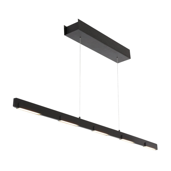 Bloc black pendant light