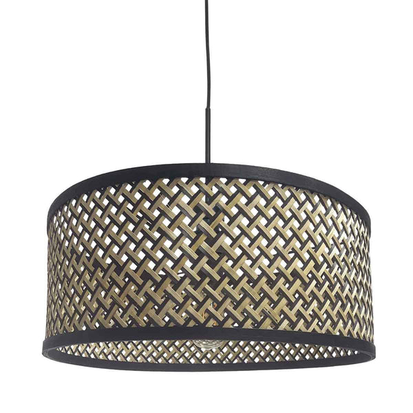 Sparkled Light black pendant lamp