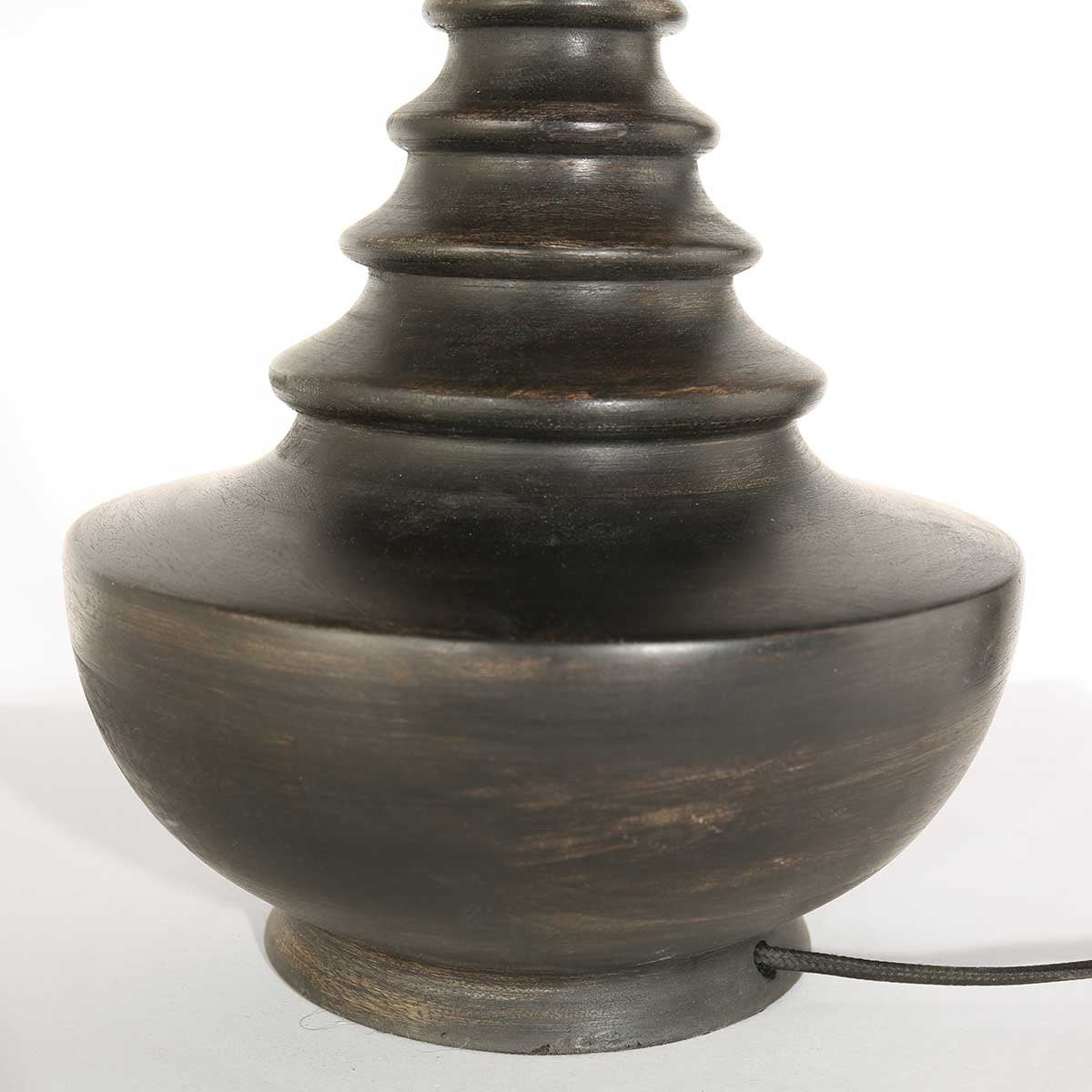 Lampe à poser Bois noir