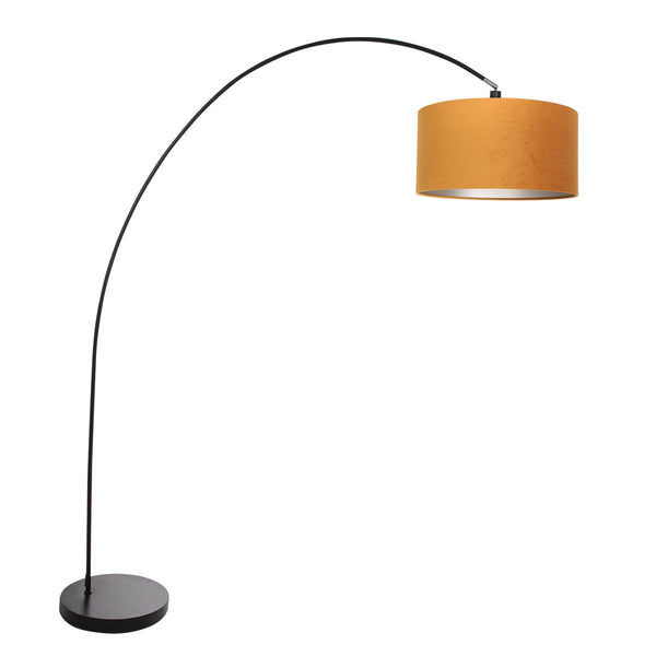 Solva black floor lamp