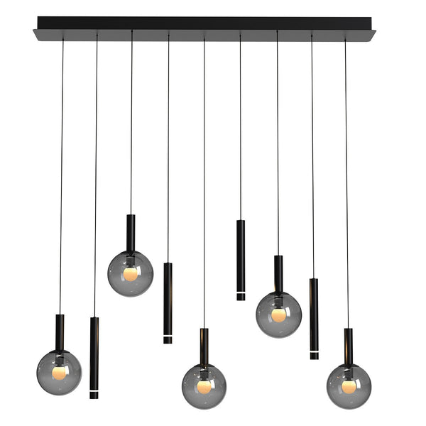 Volari black pendant light
