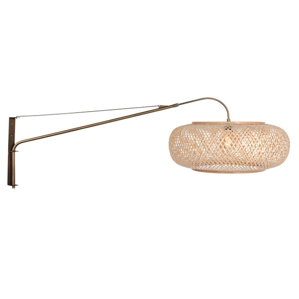 Maze wall lamp-Natural bronze