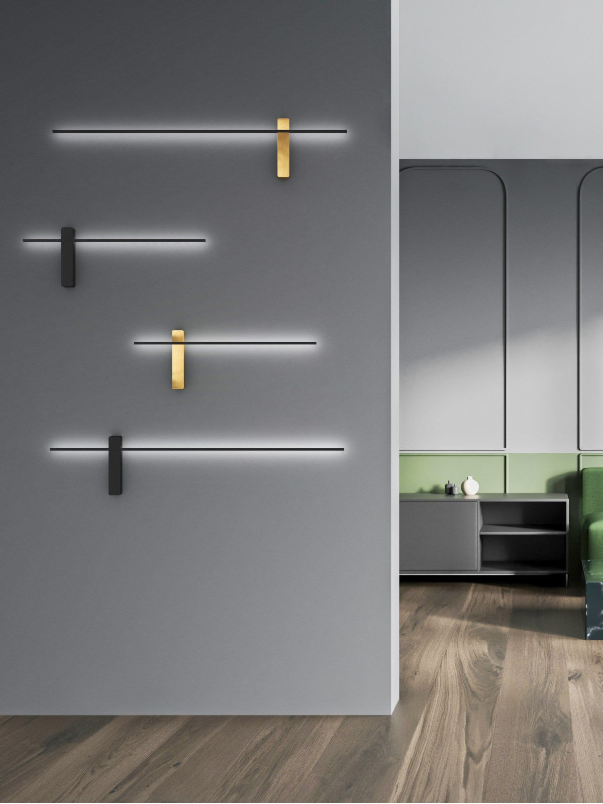 Applique murale LED Bene 100