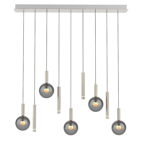 Volari silver pendant light