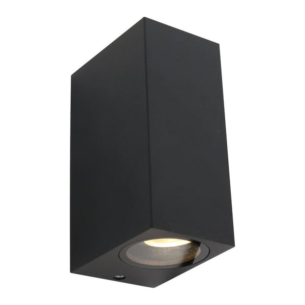 Compact Black Outdoor Lamp