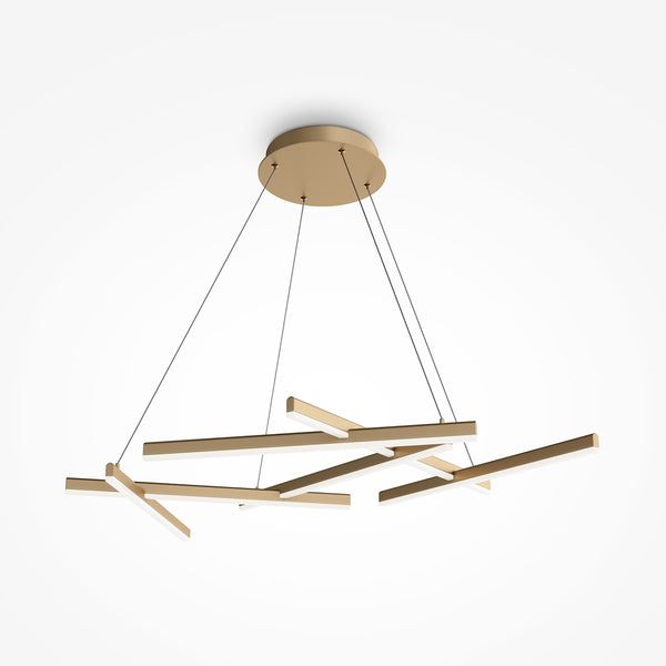 Line Gold pendant light