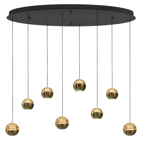 Belluno gold pendant light