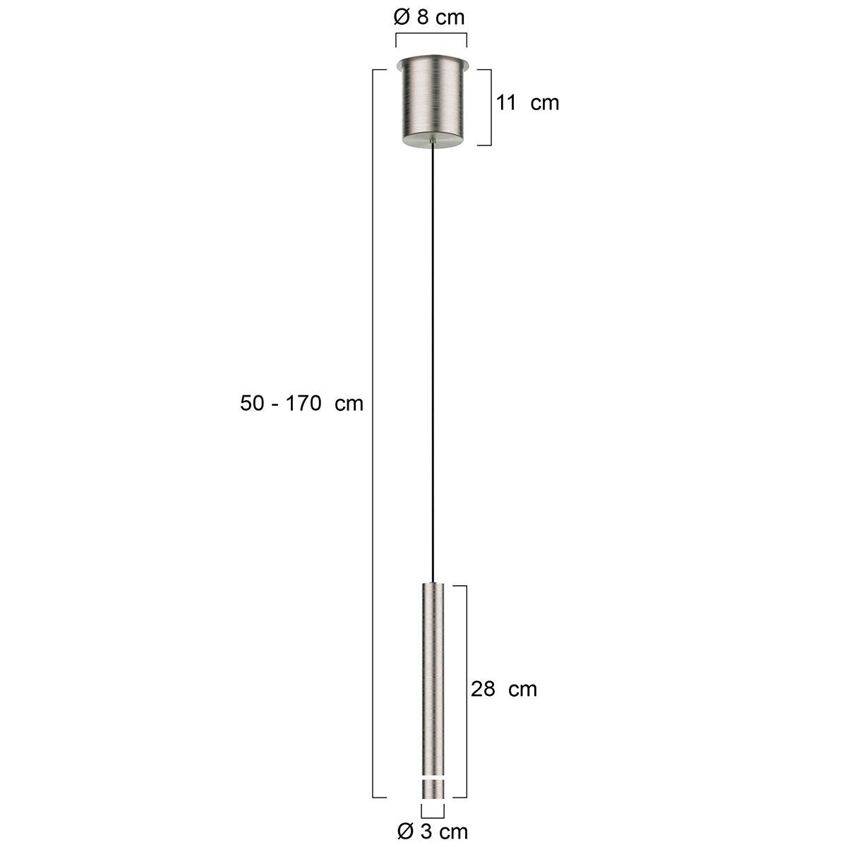 Suspension luminaire Volari argenté