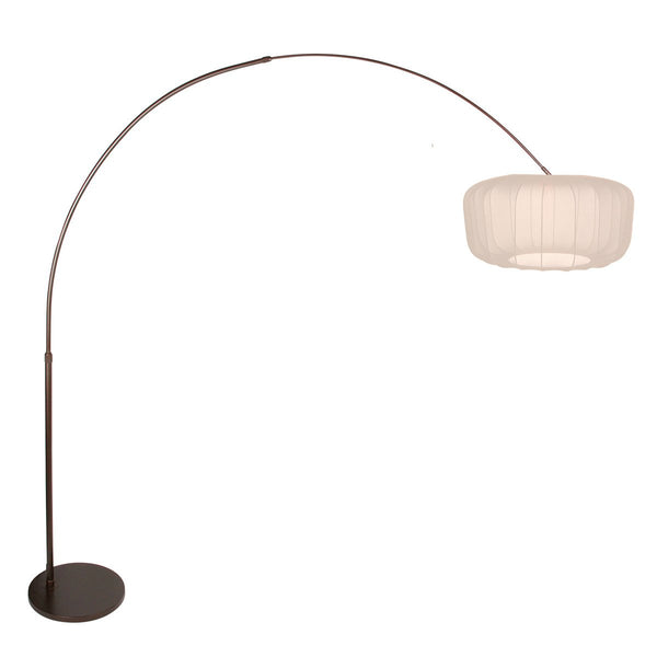 Vella-Lino cream floor lamp