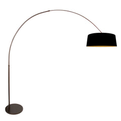 Luma-Dark brown floor lamp