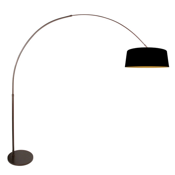 Luma-Dark brown floor lamp
